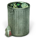 Full trash can